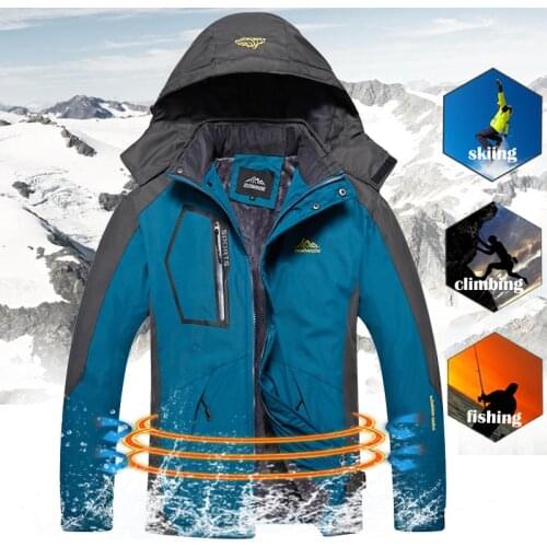 2021 Outdoor Jacket Men Winter Coats Windbreaker Hiking Jacket Mens Waterproof Jackets Outerwear Fishing Trekking Clothes