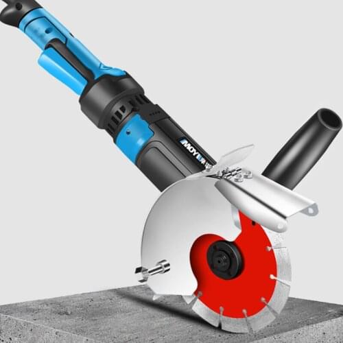 Monolithic slotting machine one-time forming dust-free hydropower engineering installation tool wall cutter concrete cutter