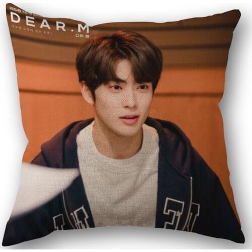 Nice Dear Pillowcase Cotton Linen Fabric Square Zipper Pillowcase 45X45cm Wedding Decorative Pillow Cover