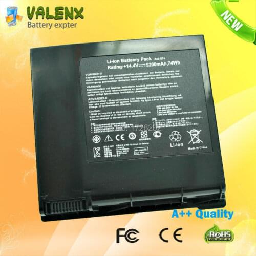 New Laptop Battery for ASUS G74 G74J G74S G74SX G74SW G74JH G74SX-XR1 G74SX-XC1 A42-G74 ICR18650-26F Series