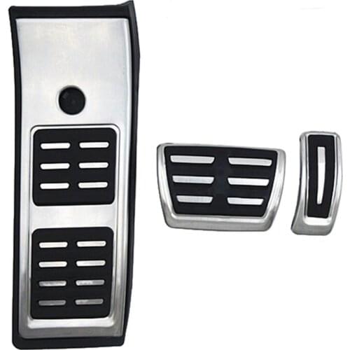 Foot Pedal For Audi Q5 SQ5 FY 2018 2019 Accelerator Gas Fuel Brake Pedal Rest Pedal Pads Mats Cover Accessories Car Styling