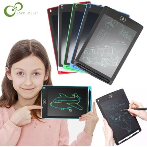 Creative Writing Drawing Tablet 8.5 /12Inch Notepad Digital LCD Graphic Board Handwriting Bulletin Board Kids Education Toys ZXH