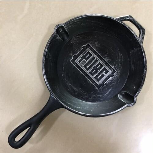 PUBG Saucepan 1:1 Cosplay Weapon Prop Game Role Play Halloween Cos Kids Gift Safety PU 42cm