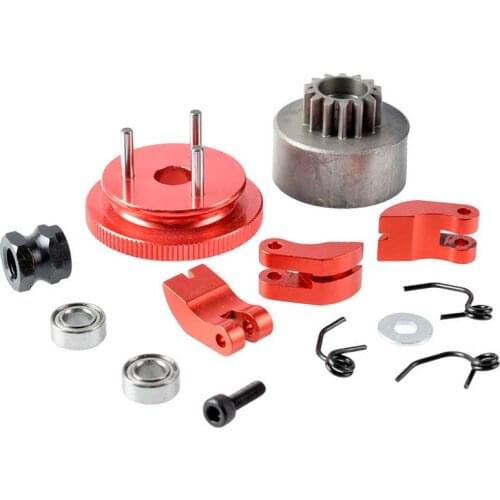 RC 81020 Clutch Bell 14T Gear Flywheel Assembly For HSP 1:8 Buggy Upgrade Part