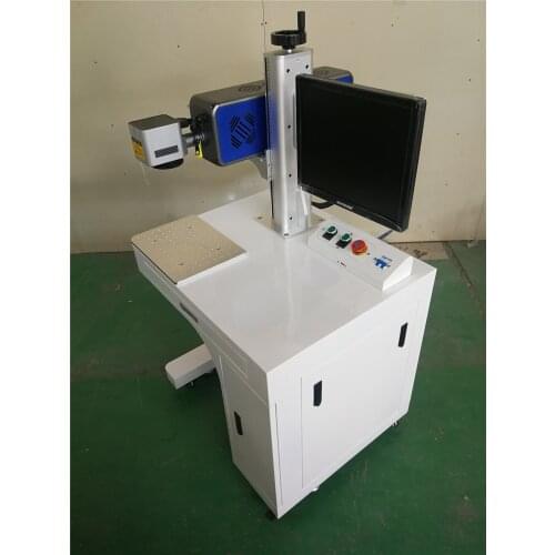 RAYCUS 20W 30W 50W Fiber Laser Marking Machine Used For Metal Steel Aluminum Gold Silver Brass Phone Steel Engraving And Cutting