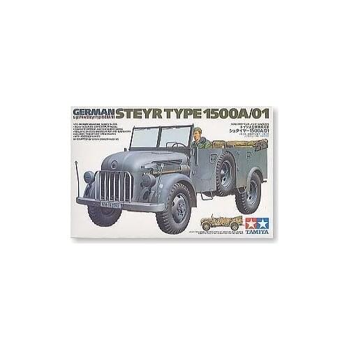 TAMIYA 1/35 scale models 35225 World War II Germany Steyr 1500A / 01 type personnel transport vehicles