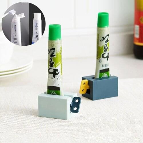 Bathroom Toothpaste Tube Squeezer Rolling Squeezer Toothpaste Dispenser Tooth Paste Holder Bathroom Decoration Accessories Sets