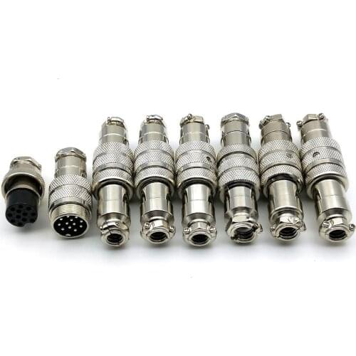 1set enw Gx20 2/3/4/5/6/7/8/9/10/12 Docking Connect Aviation Interface Plug Socket