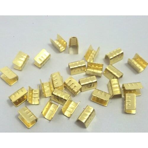 100Pcs Crimping Button Crimping Wire Terminal 454A U-shaped Copper Wire Buckle Wire Crimping Wire 0.5-2 Copper Buckle Terminal