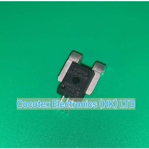 2pcs/lot ACS758LCB-050B-PFF-T CB-5 ACS758 LCB-050B-PFF-T 3-leadCB5 SENSOR CURRENT HALL 50A AC/DC ACS758LCB-050BPFF-T