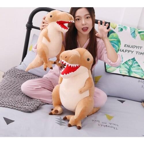 40/50 cm Dinosaur Plush Toy For Children Cartoon Animals Jurassic Park Tyrannosaurus Stuffed Toy