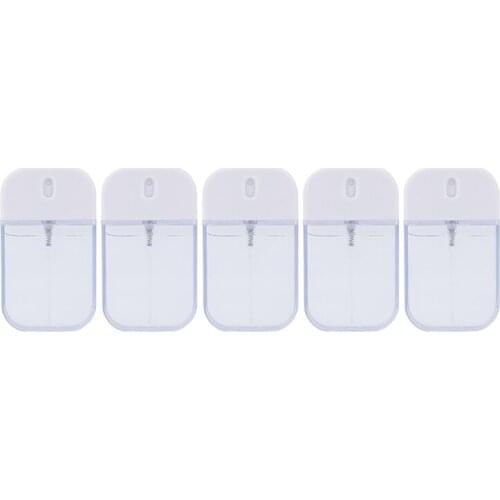 5PC Portable Spray Bottle Travel Out Perfume Sub-Bottling Disinfection Water Bottle Cosmetic Refilling Bottle