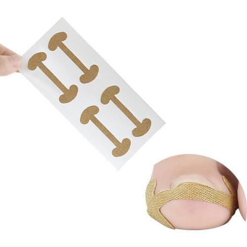 50 Set Foot Corrector Stickers Toe Nail Protector Pedicure Groove Ingrown Device Thumb Separator Deformed Orthosis Manicure