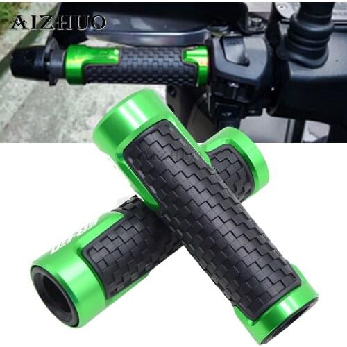 7/8"22mm Motorcycle Accessories Handlebar Grips Handle Bar Hand Bar Motorbike For KAWASAKI ER6N E R6N ER6N 2006-2017