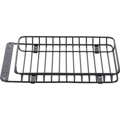 Roof Rack Metal Luggage Carrier Lightweight Remote Control Car Modify Parts for Axial SCX10 III TRX4 1/10 RC Car