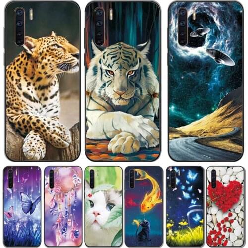 For OPPO A91 Case Cover For OPPO A91 a91 6.4" Silicone TPU Protective Soft Shockproof Back Case For OPPO A91 Phone Shell Fundas