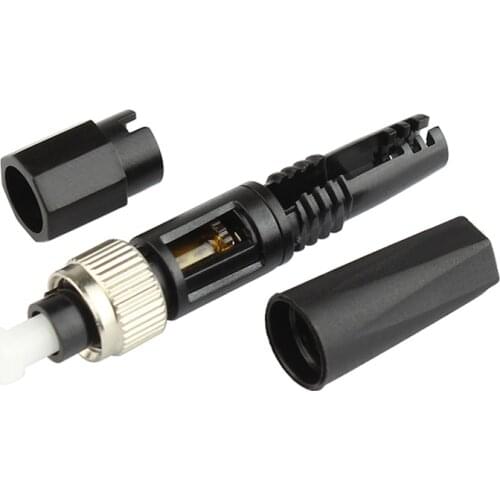 FC Optic Fiber Quick Connector UPC Fast Connector Single Mode FTTH SC (10PCS,50PCS .100PCS for option)