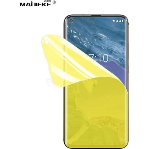 5PCS Hydrogel Protective Film For Nokia 3.1 8 Sirocco 6 6.1 7.1 7 Plus 9 X71 Full Cover Screen Protector Not Glass