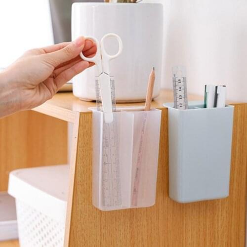 Pen Container Multi-functional Office Simple Storage Box Desktop Computer Can Paste Small Objects Storage Tube Storage Tube