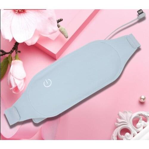 Menstrual Cramp Relieve Pain Hot Pad Waist Belt Constant 3 Temperatures Wrap Uterus Heating Pad Therapy Period Cold Health Care