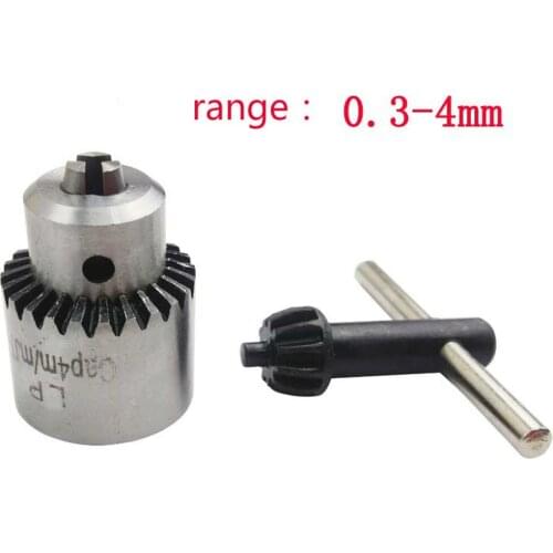 Miniature Mini Electric Grinding Drill Chuck Grip 0.3-4MM Small Drill Clamp Electric Drill Chuck