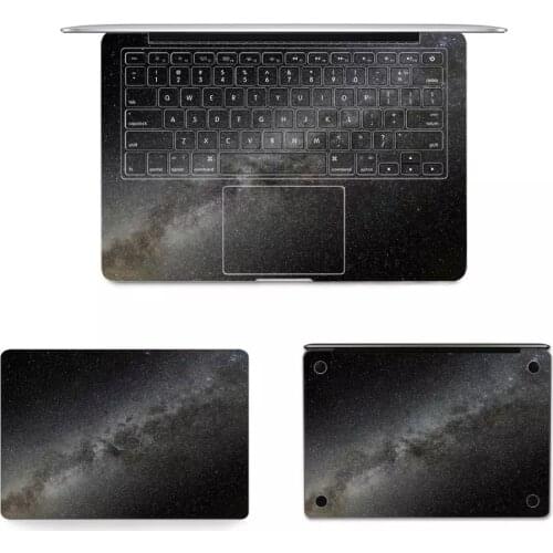Black Star Laptop Decal Sticker Skin For MacBook Air Pro Retina 11" 13" 15" Vinyl Mac Case Notebook Body Full Cover Skin A2337