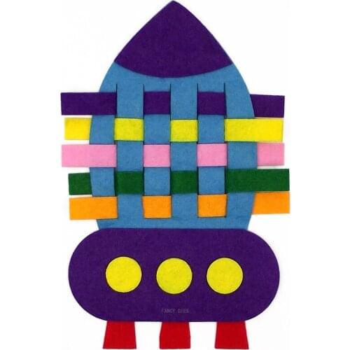 2021 New Spaceship felt woven toy Cutting Die Mold Diy Decoration Wooden Knife Mould Suitable For Fustelle Cutters