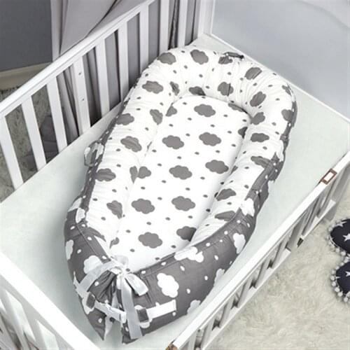 Baby Nest Bed Portable Crib Folding Newborns Cots Nursery Sleep Nest Infant Cradle Cot Baby Bed Carry Childrens Bassinet