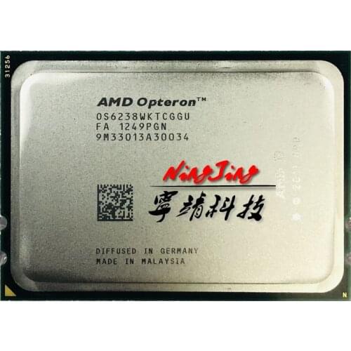 AMD Opteron 6238 Op 6238 2.6 GHz Twelve-Core Twelve-Thread 115W CPU Processor OS6238WKTCGGU Socket G34