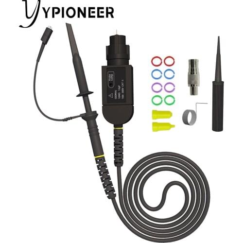 YPioneer P6500 Oscilloscope Passive Probe Clip 500MHz 10X High Precision with Adjust Tool Accessory Kit
