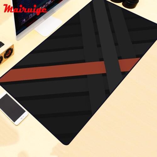 Mairuige Line Art 400*900 Large Mouse Pad Gaming Accessories Pc Laptop Keyboard Gamer Desk Mat Desktop Lockedge Mousepad for LOL