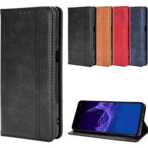 Aquos Sense4 Plus Case Business Funda Simple Sumaho 5 Capa Wallet Leather Para Aquos zero2 Coque Shell for Sharp sense3 Lite
