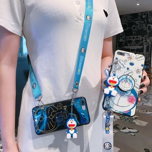 Blue Ray Doraemon Cartoon Case For Redmi 4A 4X 5A 5X 6A 6 Pro 7A 8A K20 Redmi Note 8 8T Note 9 Pro Note 9S Soft Silicone Cover