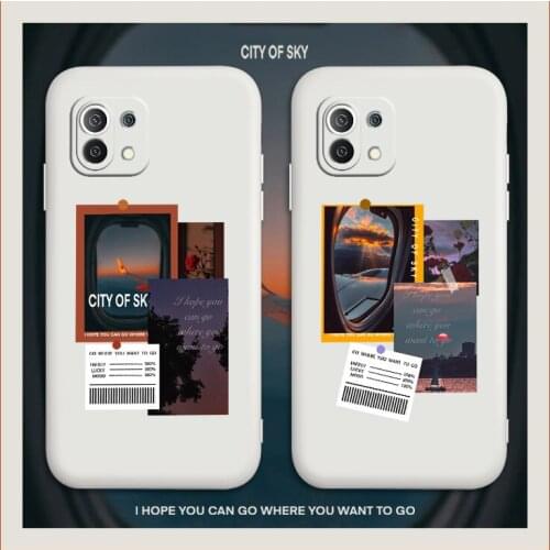 Twilight Falls Phone Case For Xiaomi Mi 11 10T 10T Pro 10 lite Ultra 9T 9 8 Note 10 Pro Poco F3 F2pro X2 Liquid Silicone Cover