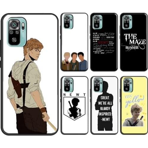 Newt Quotes The Maze Runner Cool For Xiaomi Redmi Note 9 7 8 10 Pro Note 9S 8T Cover For Redmi 9C 9 9T 6A 7A 8A 9A Case