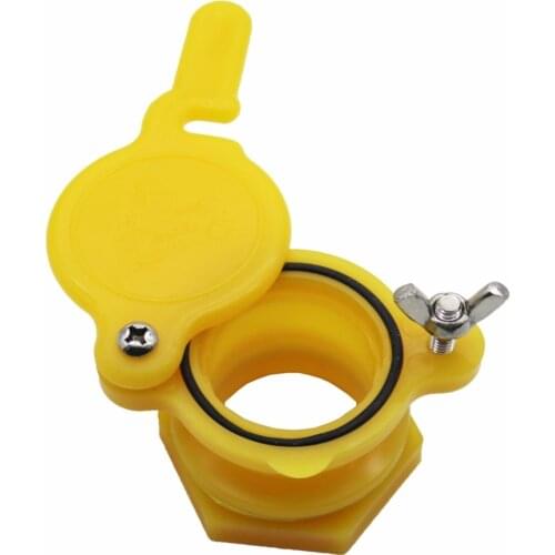 Bee Tools Honey spout Internal diameter 4.8cm Yellow Beekeeping equipment Outdoor beekeeping Receiving honey