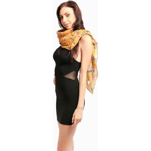 Beautiful Bright Colored Ladies 2020 Floral Fashionable Scarf