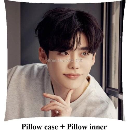 Boyfriend Lee Jong Suk square Pillow While You Were Sleeping girl pillows including inner