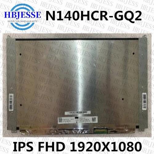 14" IPS FHD EDP 40Pins For HP Elitebook 840 G6 LCD display screen R140NVFA R1 1.2 P/N L42694-ND1 N140HCR-GQ2 L42694-J91 No Touch