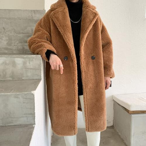2020 Winter Men Casual Parka Korean Streetwear Fashion Men Warm Thicken Coat Long Sleeve Oversize Woman Parka