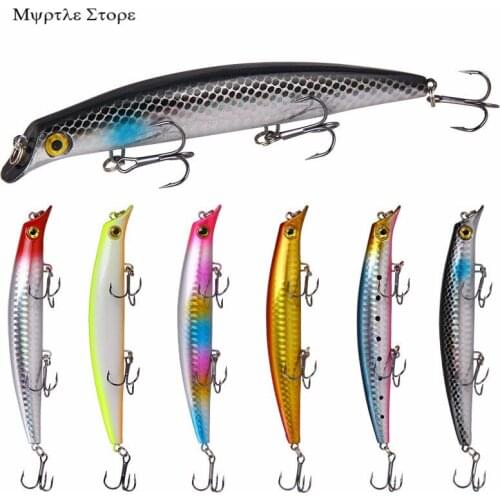 New 14g/12.5cm Wave Climbing Asian Bait Crankbaits Fishing Minnow Lures Floating Wobblers Crank Fishing Lure Artificial Minnow