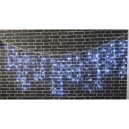 Christmas lights, 180 white curtains, decorative lights, Christmas lights, LED lights