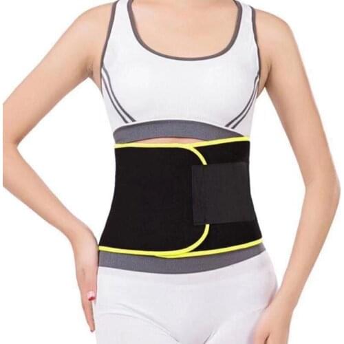 Slimming Waist Trainer Lumbar Back Waist Support Brace Belt Gym Sport Belt Corset Fitness Waist Trainer Body Shaperwear