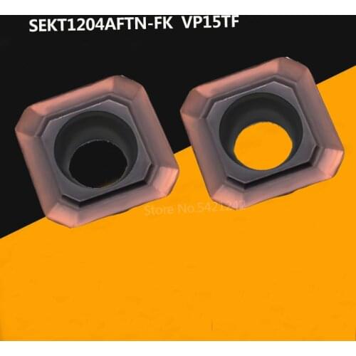 Carbide inserts SEKT1204 AFTN FK VP15TF UE6020 US735 Milling insert turning tool SEKT 1204 CNC Lathe tools Metal Cutting tools