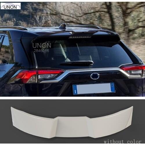 For 2020 Toyota RAV4 Tail Rear Trunk Spoiler Wing Decoration Cover (1Pc)