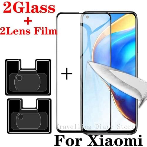 4 in 1 Tempered Glass For Redmi Note 9 8 Pro MAX Full Cover Screen Protector Camera Glass For Xiaomi Redmi Note 9 8 8T 7T 7Glass