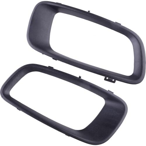 1Pair Car Front Fog Light Lamp Cover Frame MR388019 MR388020 Fit for Mitsubishi Pajero Montero MK3 2000 2001 2002 2003