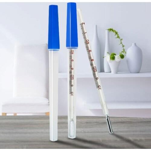 1Pc Glass Thermometer Medical Household Oral Thermometer Armpit Large Screen Hot Sale