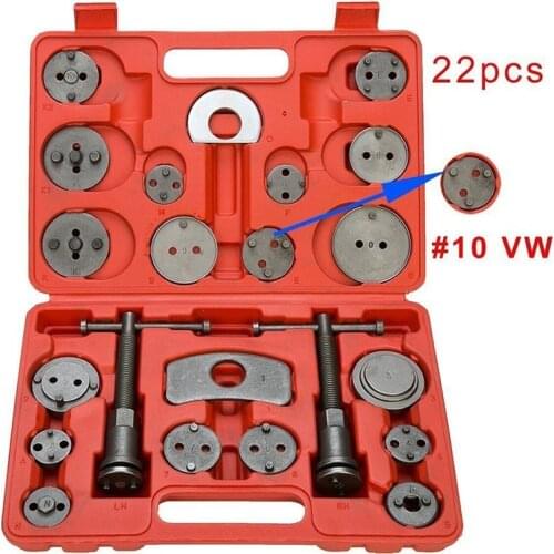 22pcs Universal Disc Brake Caliper Piston Rewind Tool Kit Set Brake Pump Piston Adjustment Car Repair Tools