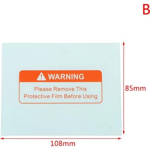 5pcs Spare Welding Shield Cover Lens Protector Plate for Welding Helmet Mask Transparent